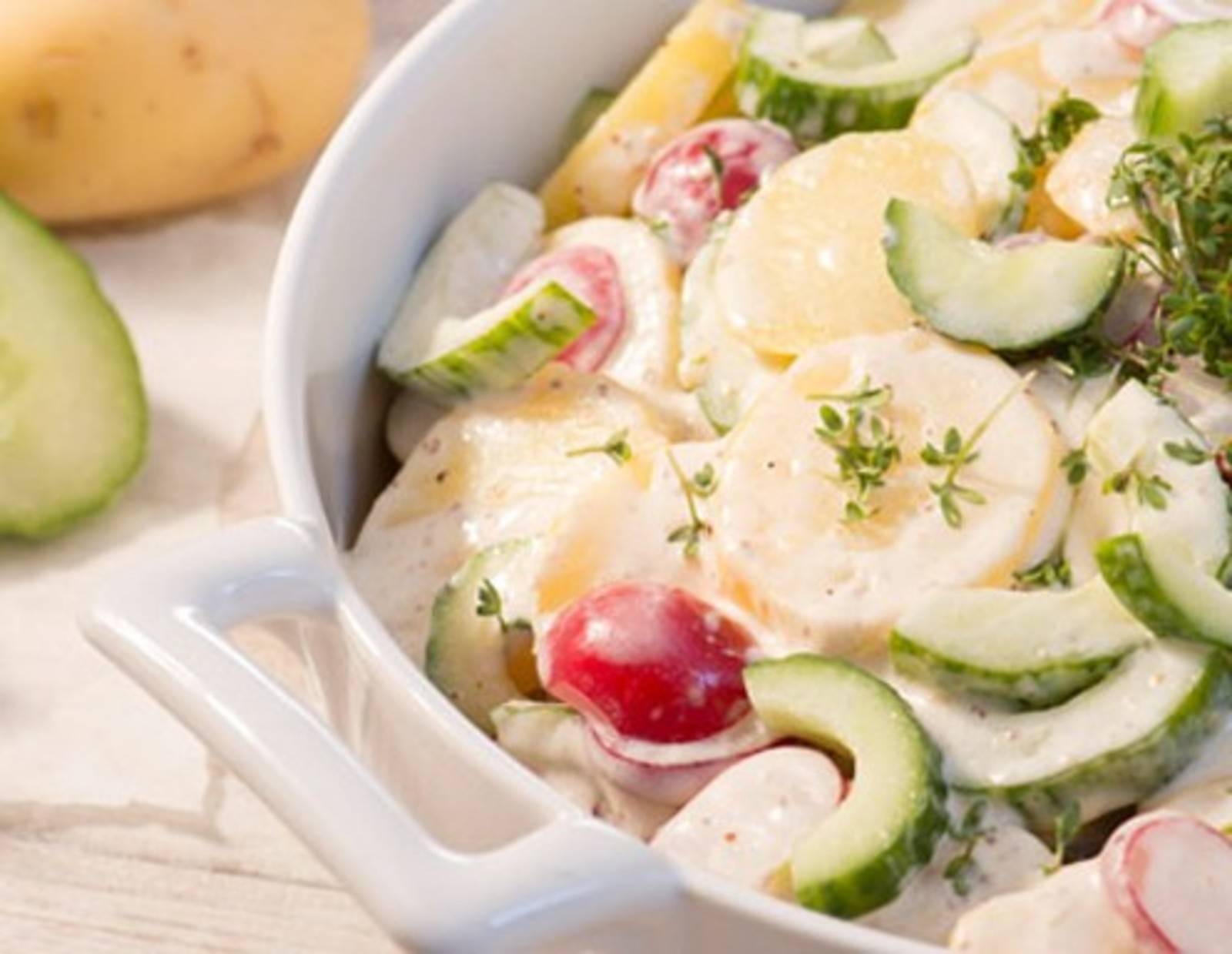 Bunter Kartoffelsalat Rezept