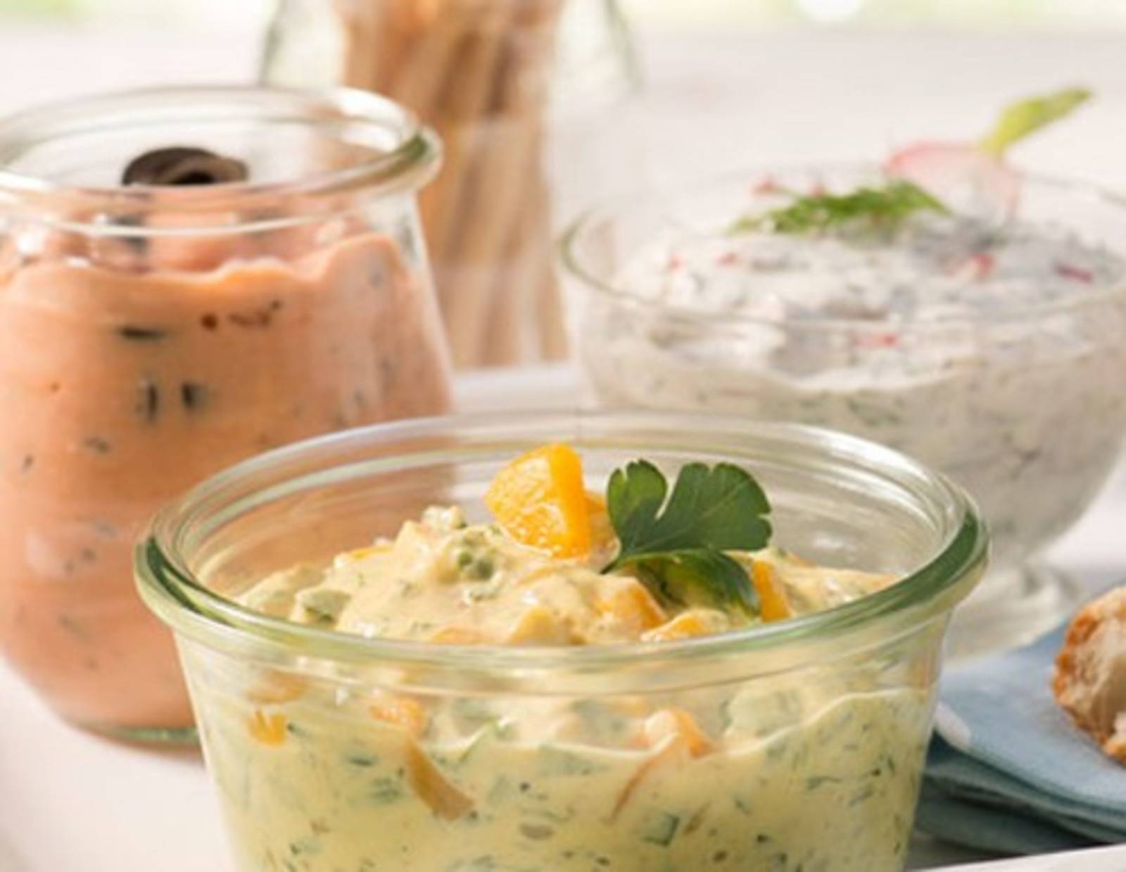 Dreierlei Dip Rezept
