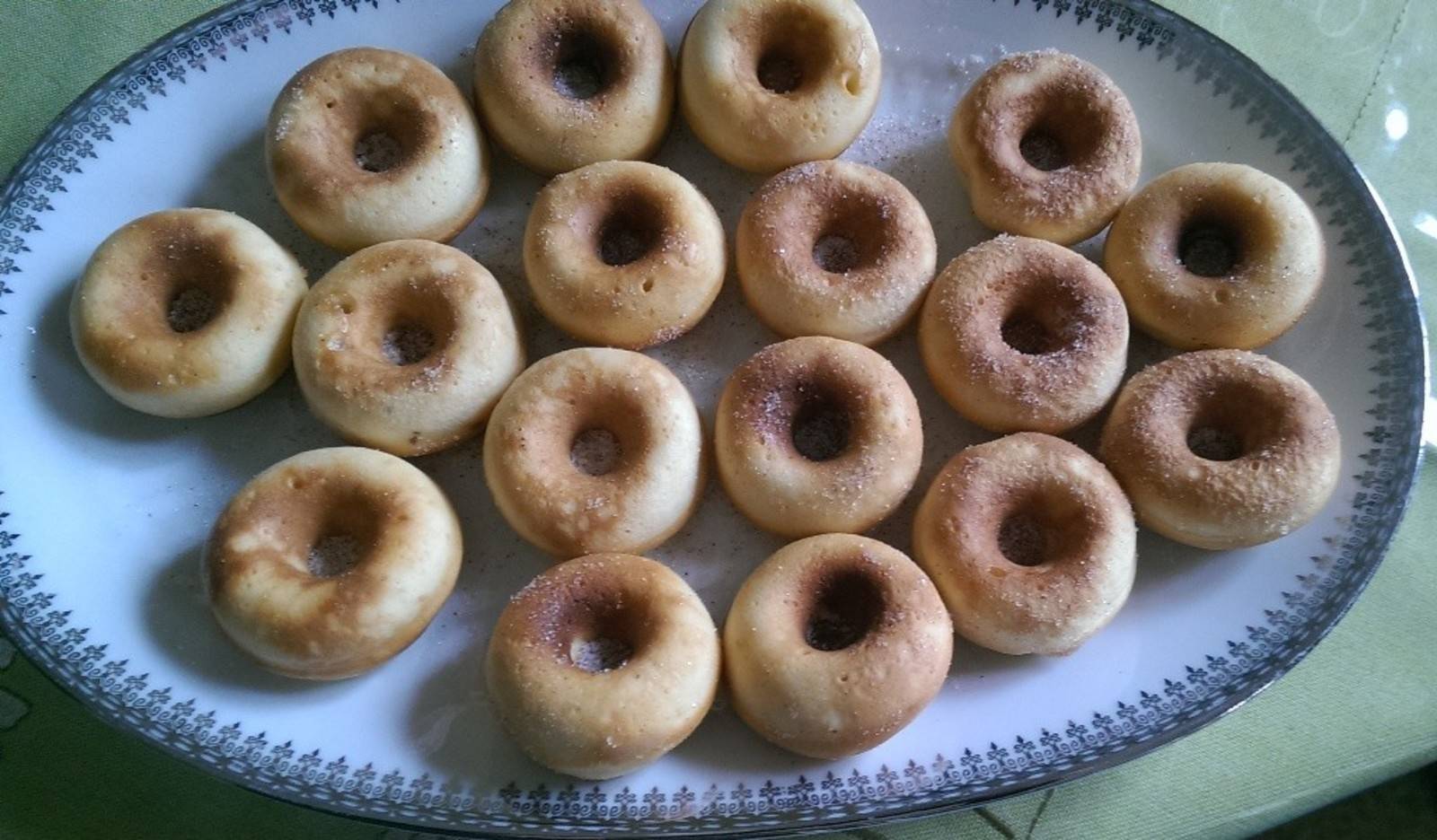 Zimt-Zucker Donuts aus dem Donutmaker