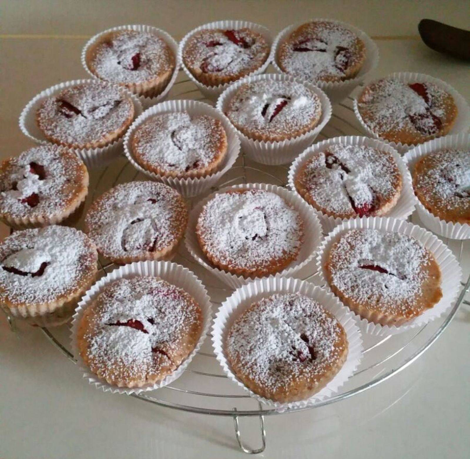 Rhabarber-Muffins