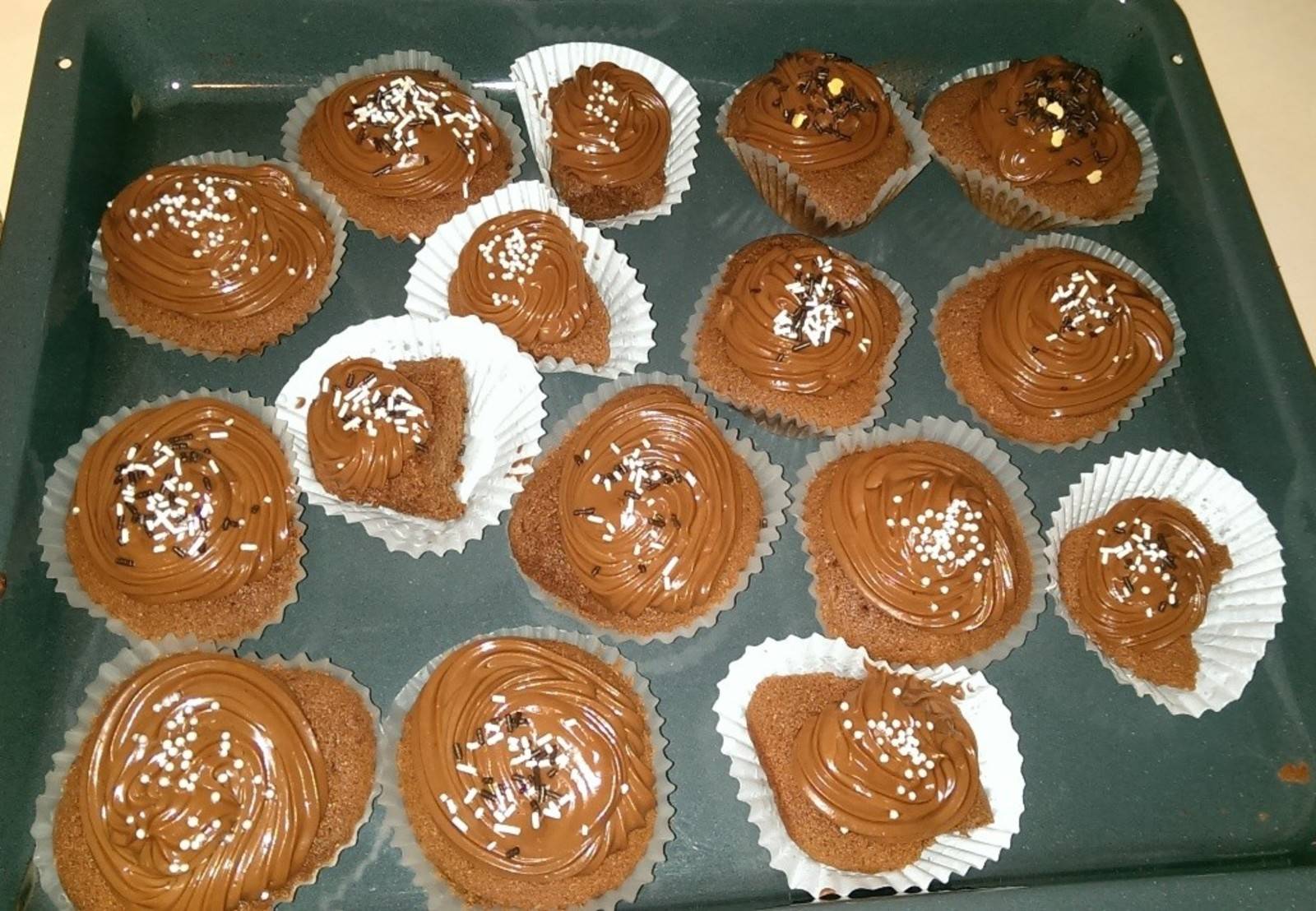 Nutellacupcakes