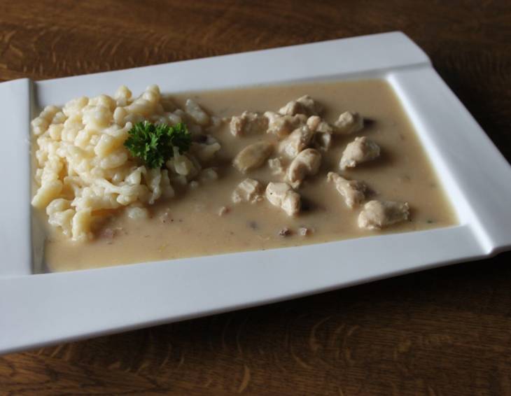 Putenrahmgeschnetzeltes Putenrahmgeschnetzeltes