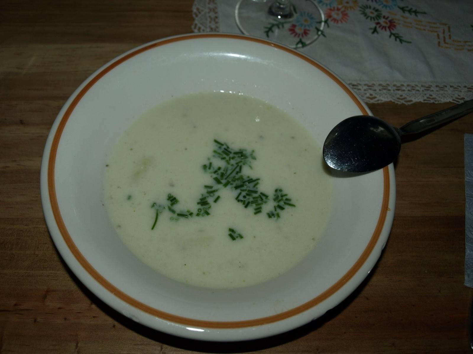 Spargelcremesuppe