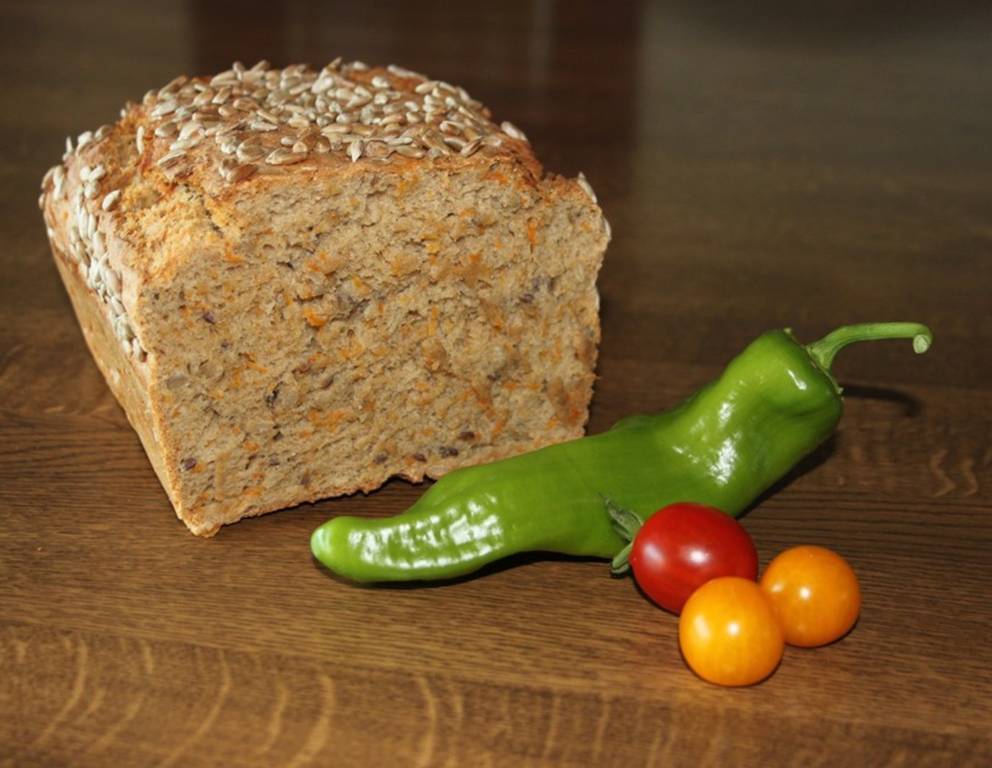 Karotten-Blitzbrot Karotten-Blitzbrot