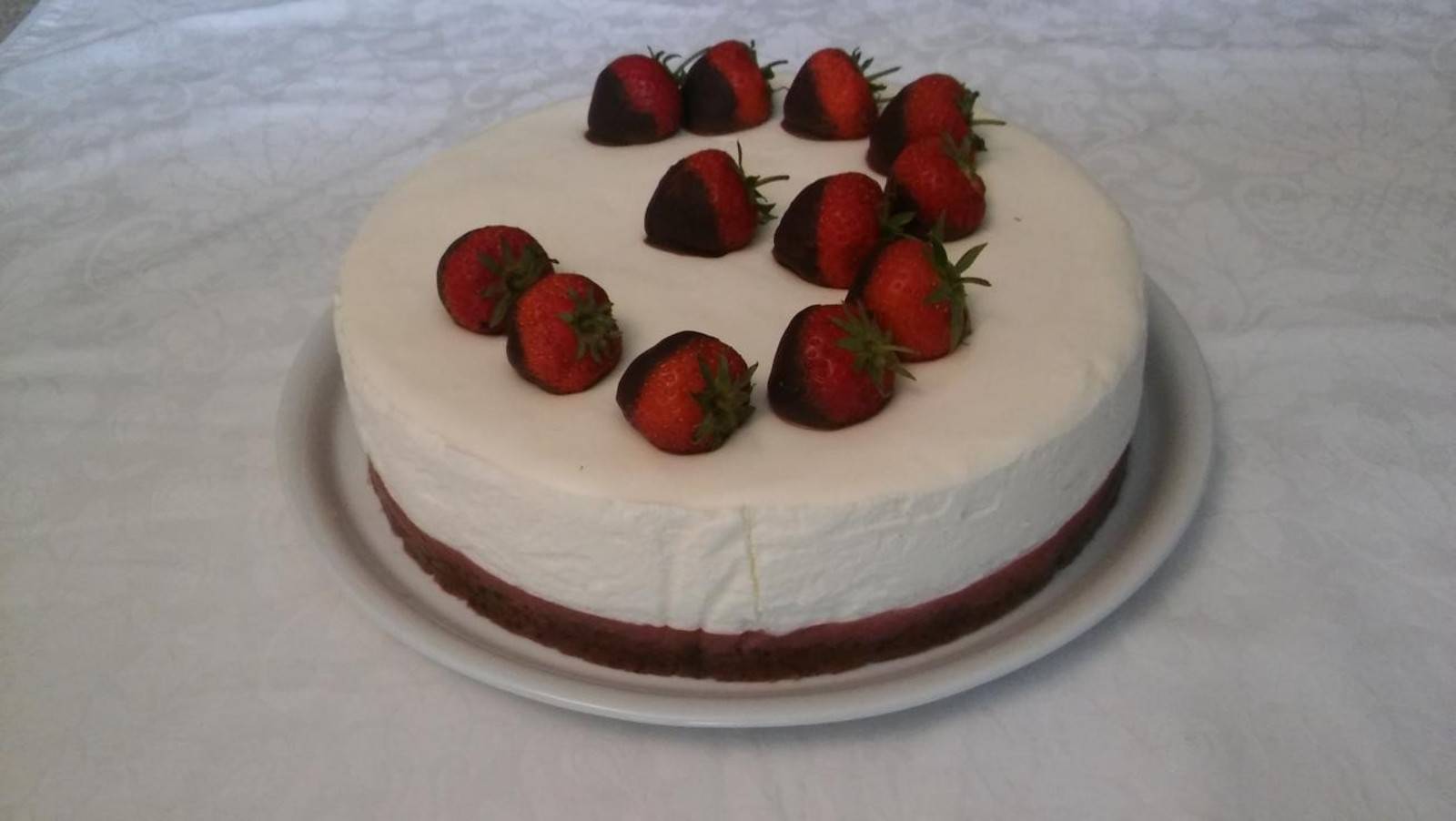 Erdbeer-Joghurt-Torte Low Carb