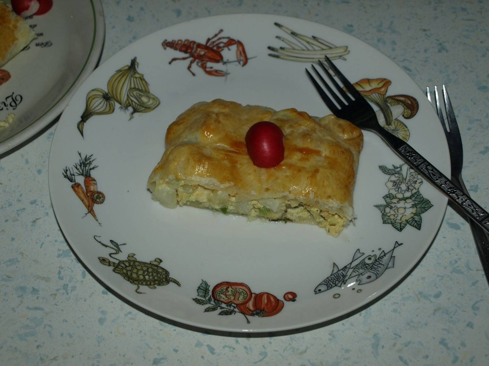 Spargel-Erdäpfelstrudel