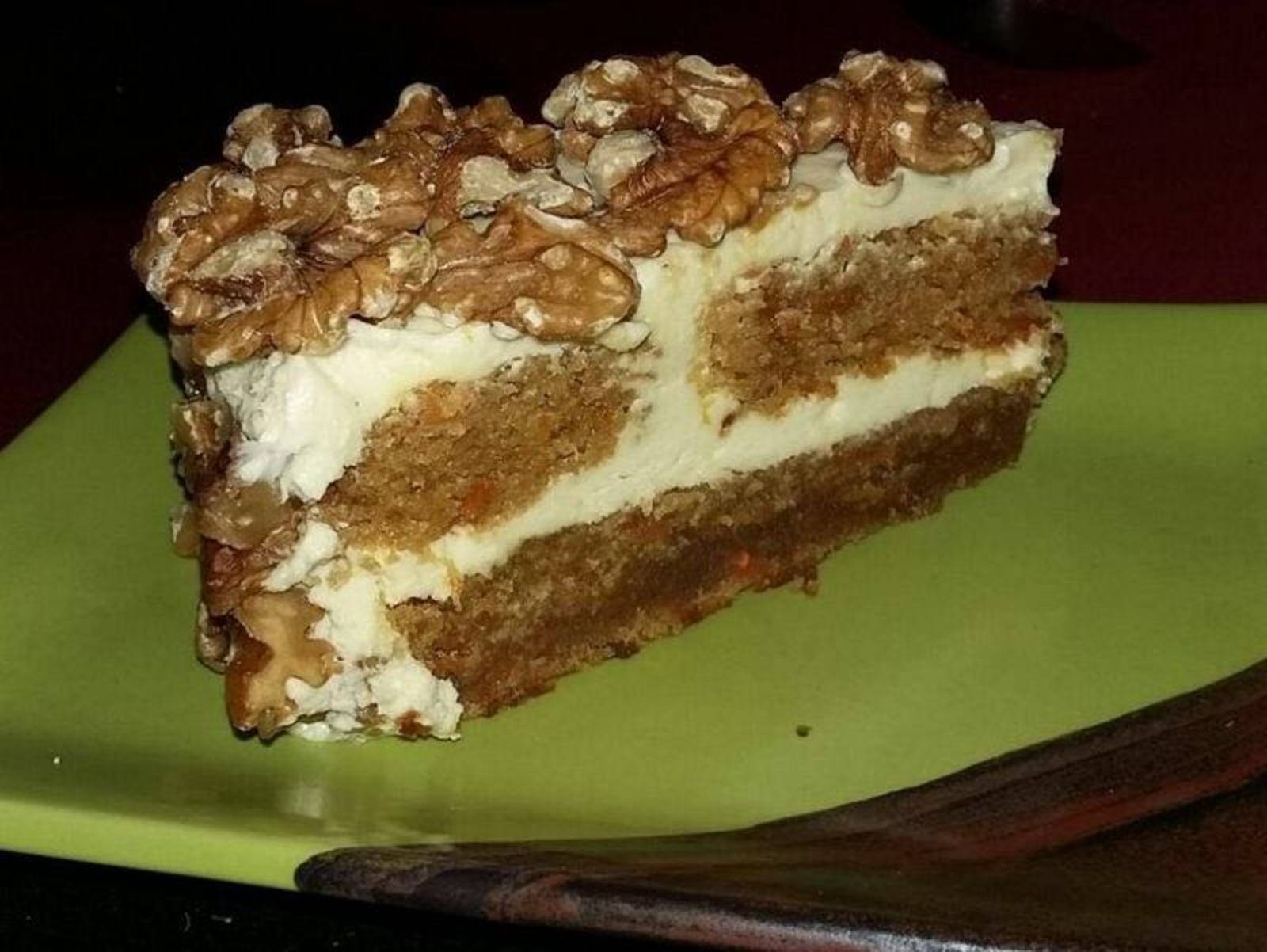 Feine Walnuss-Torte Rezept - ichkoche.de