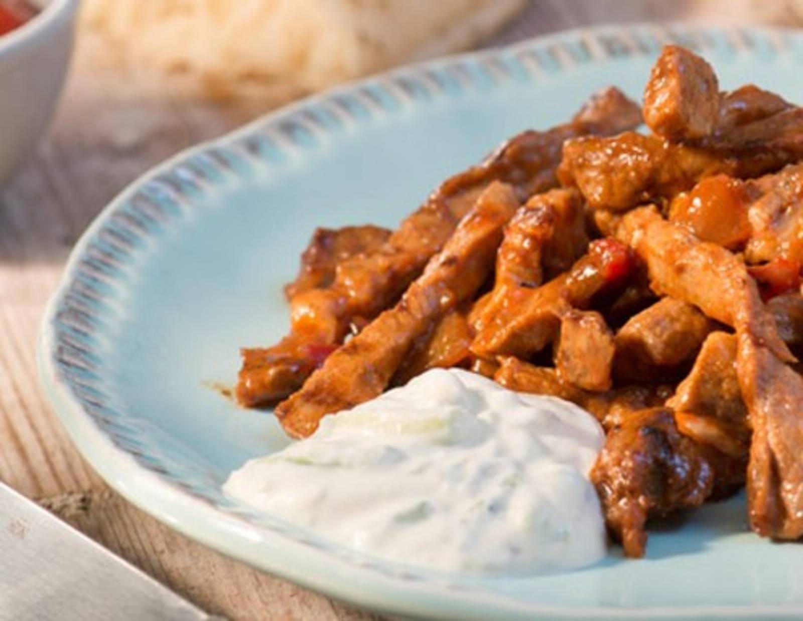 Gyros mit Tsatsiki Rezept - ichkoche.ch Gyros mit Tsatsiki Rezept - ichkoche.ch