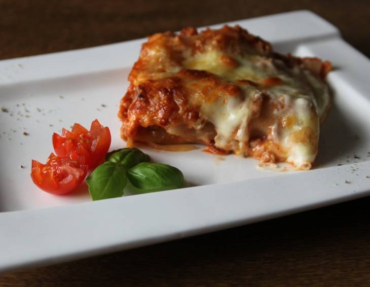 Schnelle Lasagne ohne Béchamelsoße Schnelle Lasagne ohne Béchamelsoße