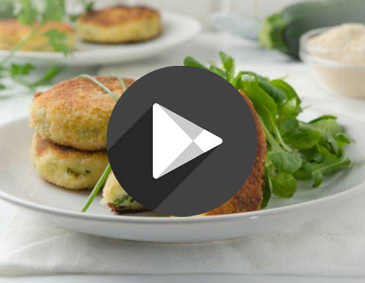 Video - Erdäpfel-Zucchini-Laibchen