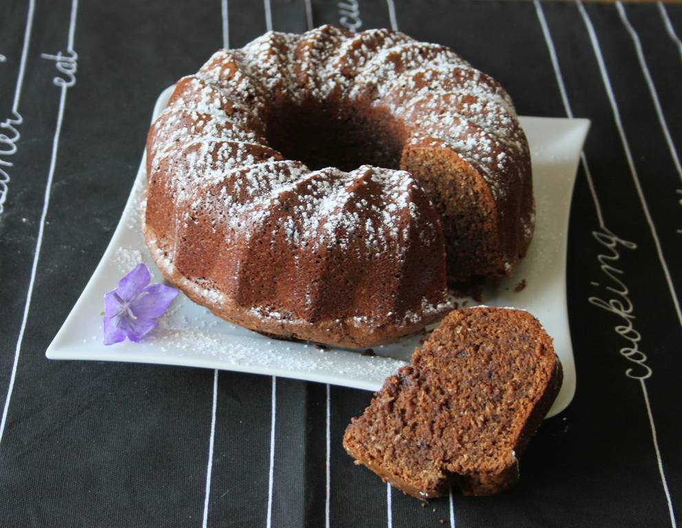 Schneller Schoko-Kokos-Kuchen Schneller Schoko-Kokos-Kuchen