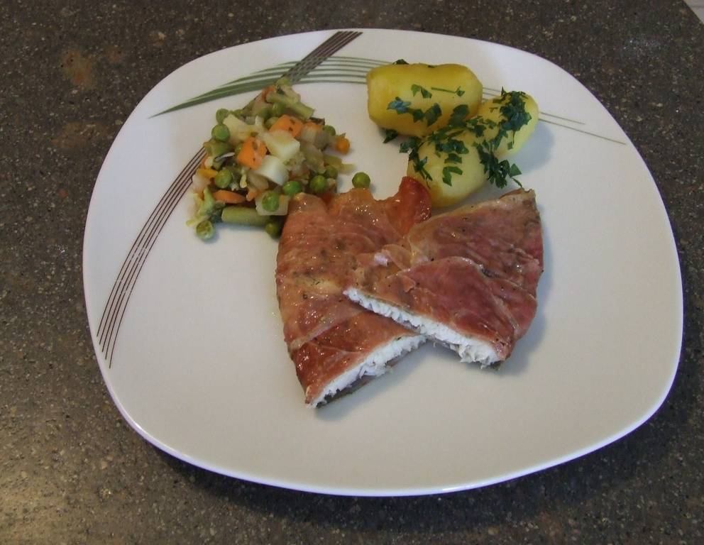 Fisch Saltimbocca Fisch Saltimbocca