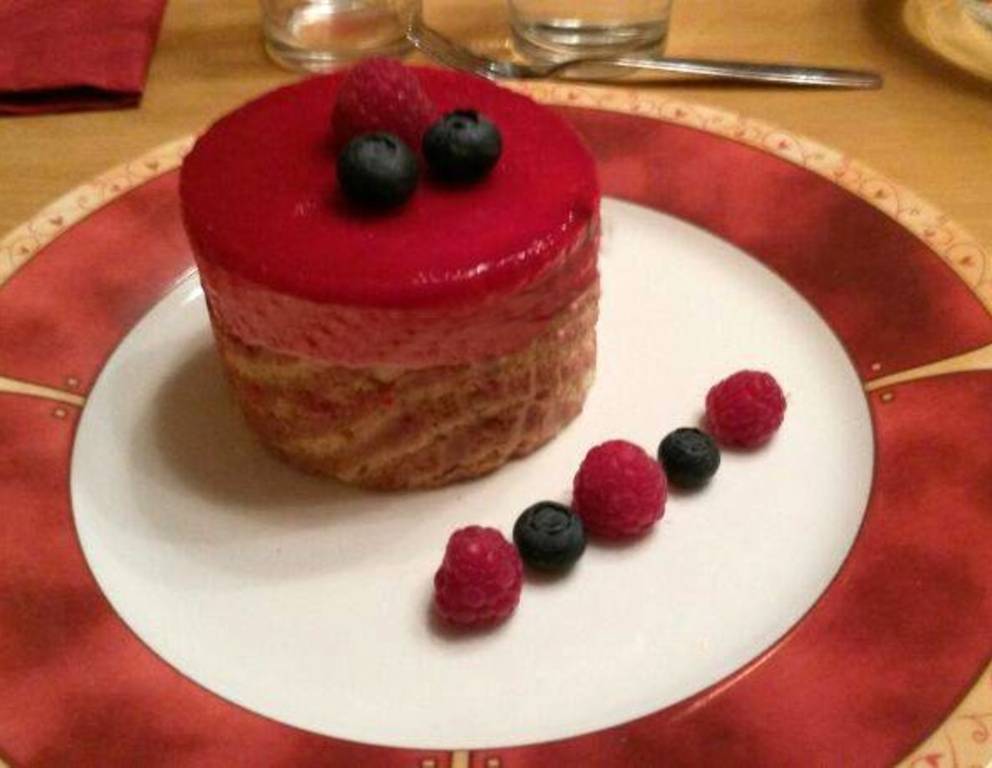 Himbeer-Schokomousse-Törtchen Himbeer-Schokomousse-Törtchen