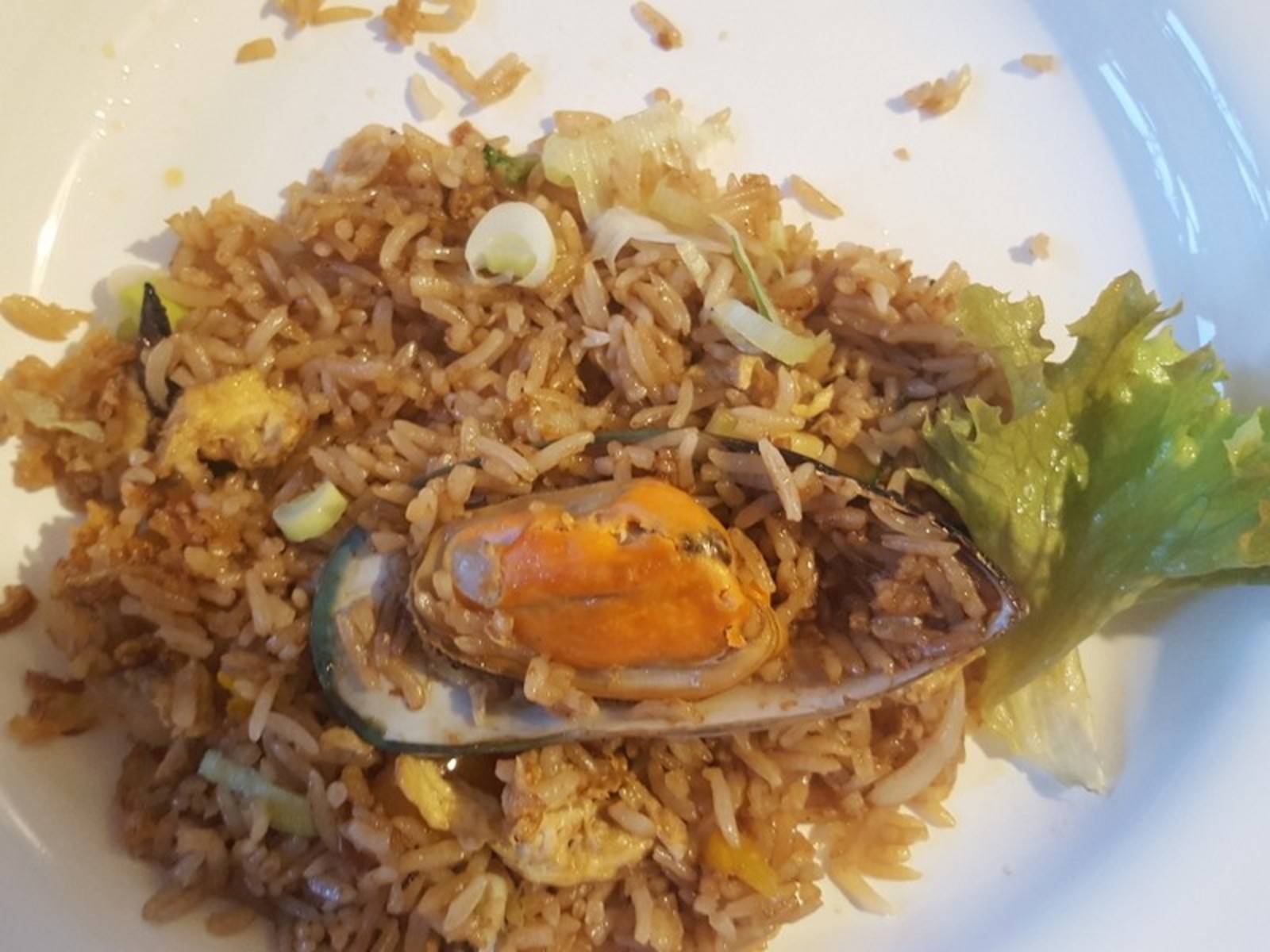 Asiatischer Reis mit Muscheln Rezept - ichkoche.ch
