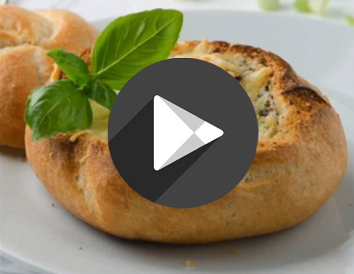 Video - Gefülltes Frühstücksweckerl