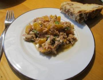 Thunfischsalat mit Orange Thunfischsalat mit Orange