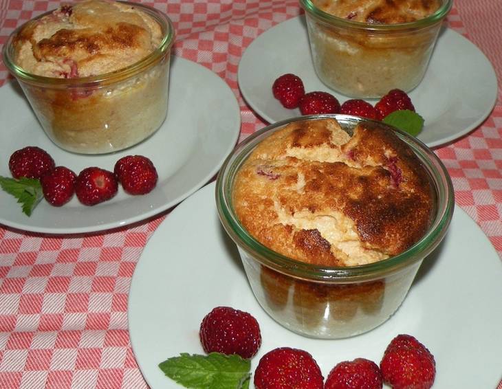 Erdbeersoufflè