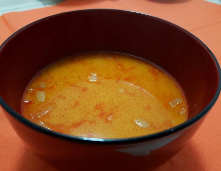 Kartoffelwasser Suppe