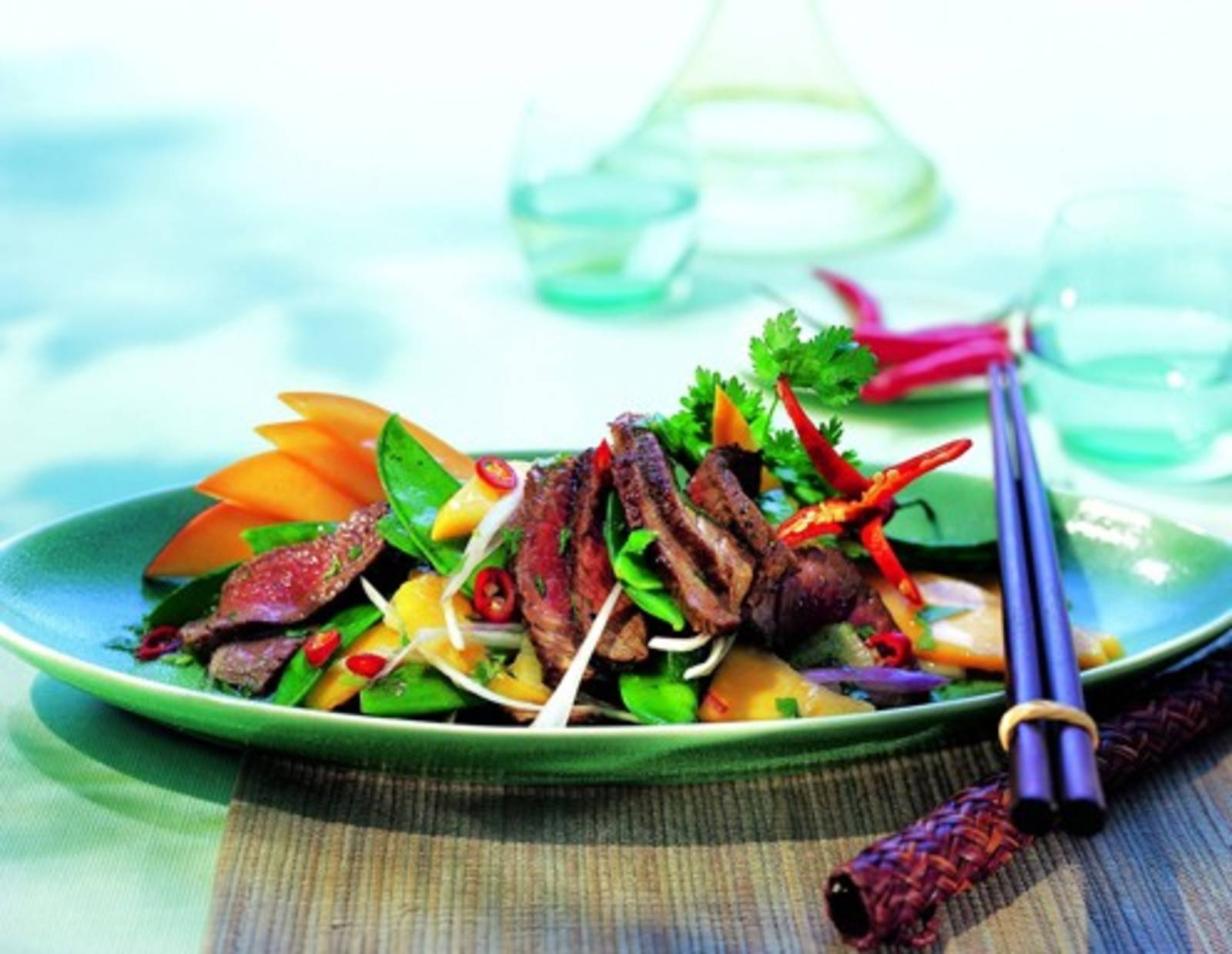 Asia-Rindfleischsalat Rezept