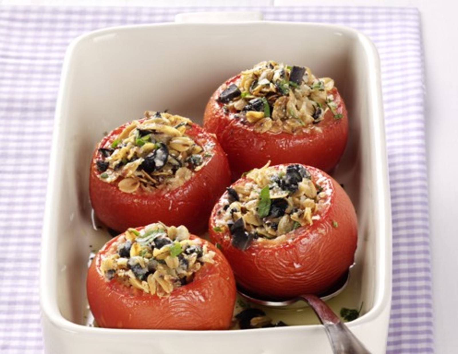Kernig-gefüllte Tomaten Rezept