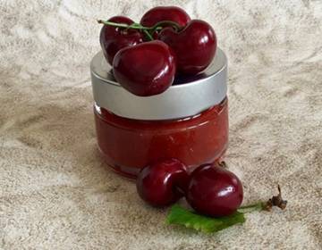 Kirschmarmelade mit Vanille und Rum Kirschmarmelade mit Vanille und Rum