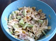 Thunfisch-Melonen-Nudelsalat