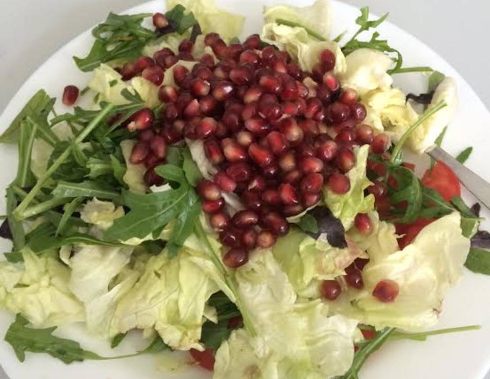 Paradiesischer Granatapfel-Salat Paradiesischer Granatapfel-Salat