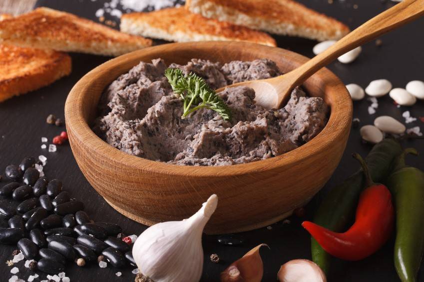 Frijoles refritos Rezept