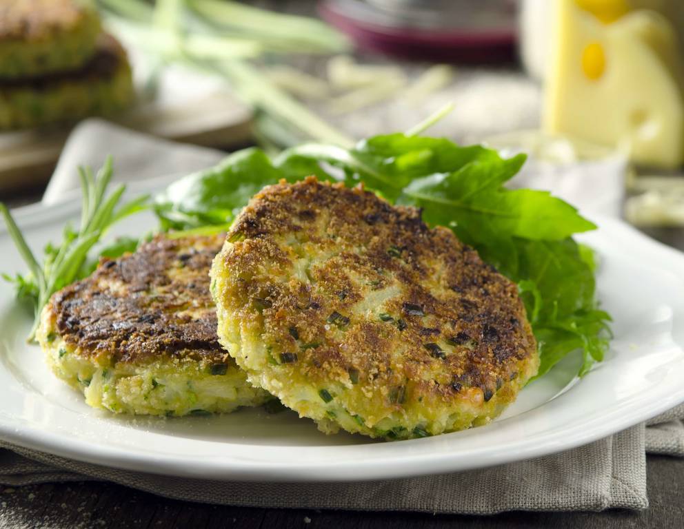 Karfiol-Käse-Laibchen Karfiol-Käse-Laibchen