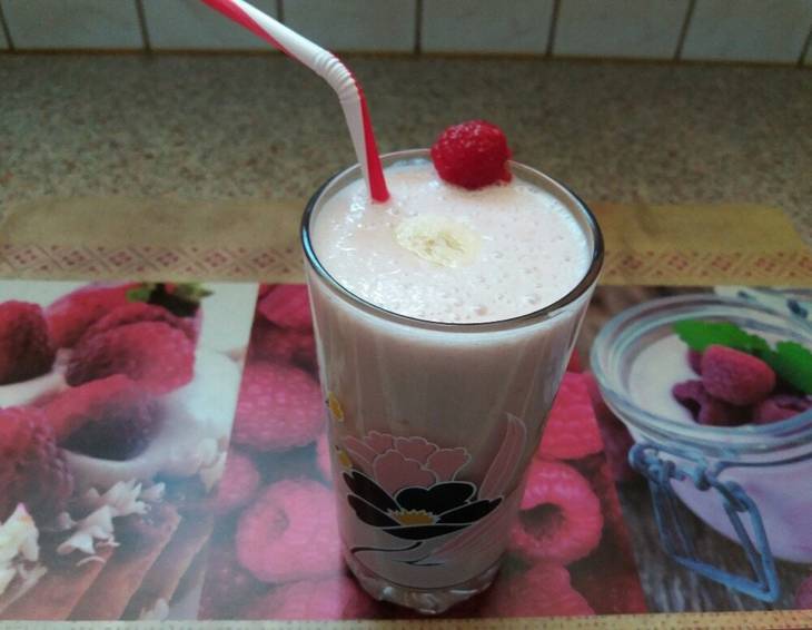 Himbeer-Joghurt-Shake Himbeer-Joghurt-Shake