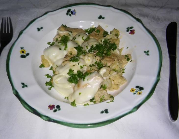 Gratiniertes Putenragout Gratiniertes Putenragout