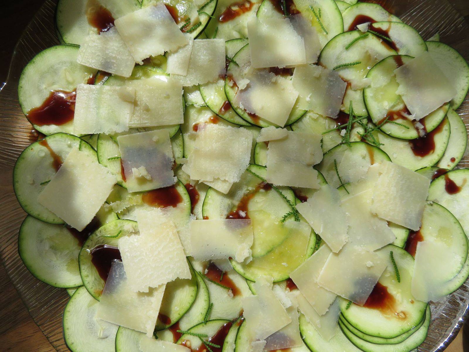 Zucchini Carpaccio