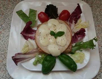 Mozzarella-Schinken-Toast Mozzarella-Schinken-Toast