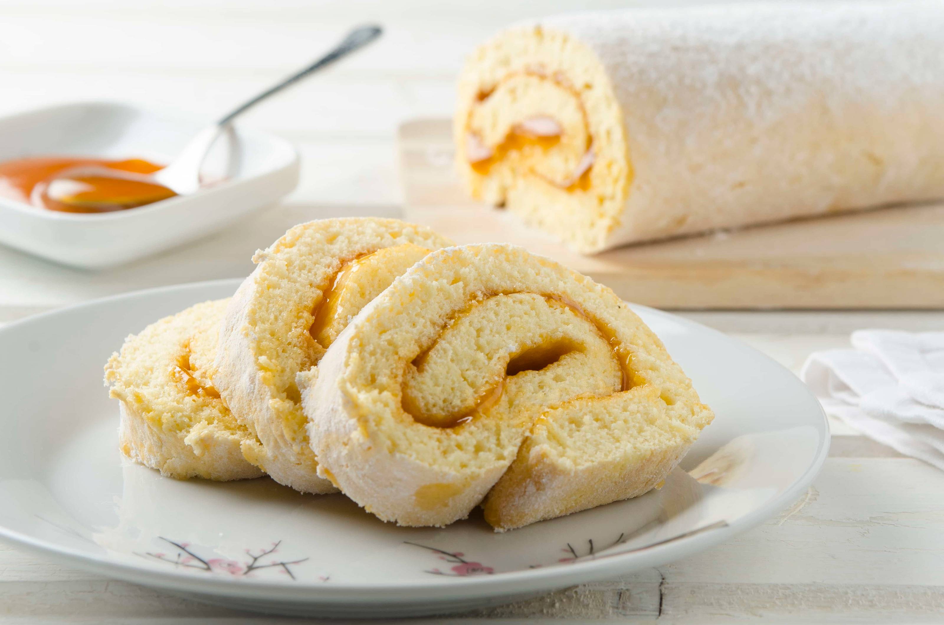 Biskuitroulade Rezept