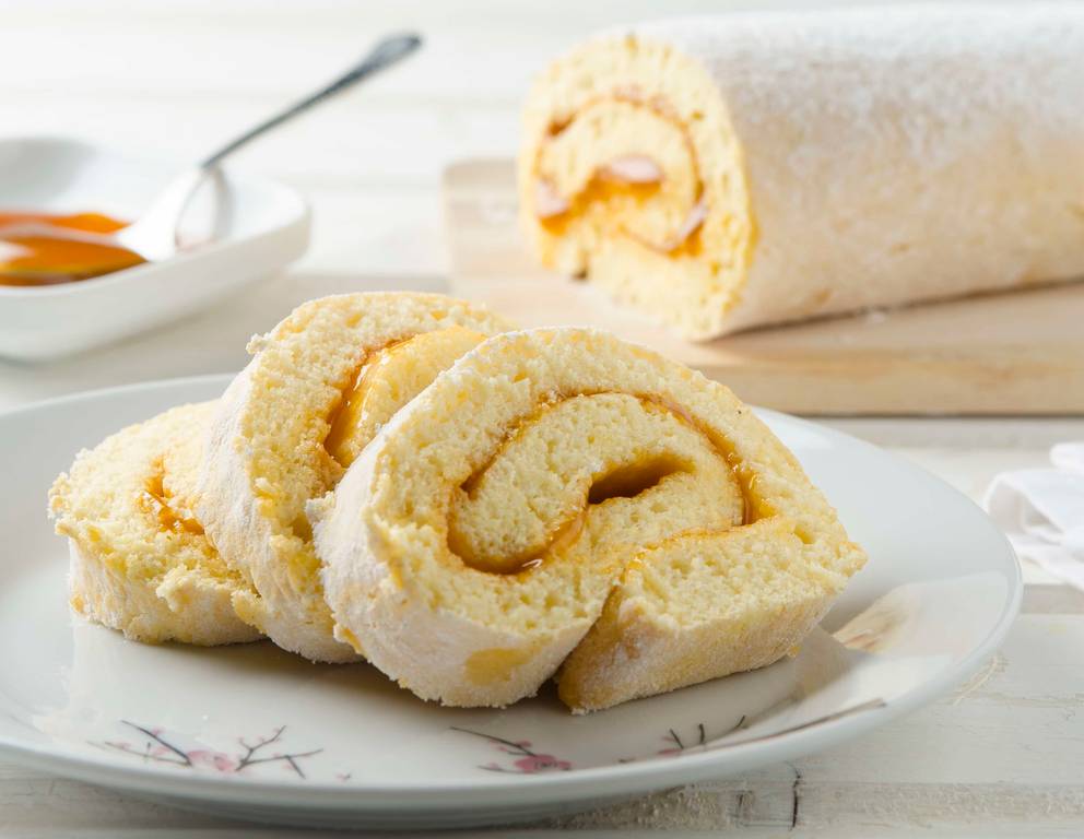 Biskuitroulade Biskuitroulade