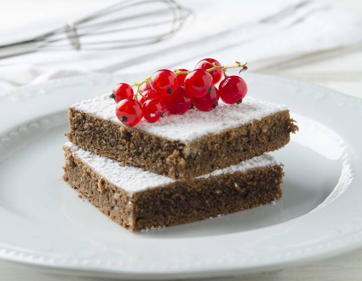 Schokokuchen mit Nüssen