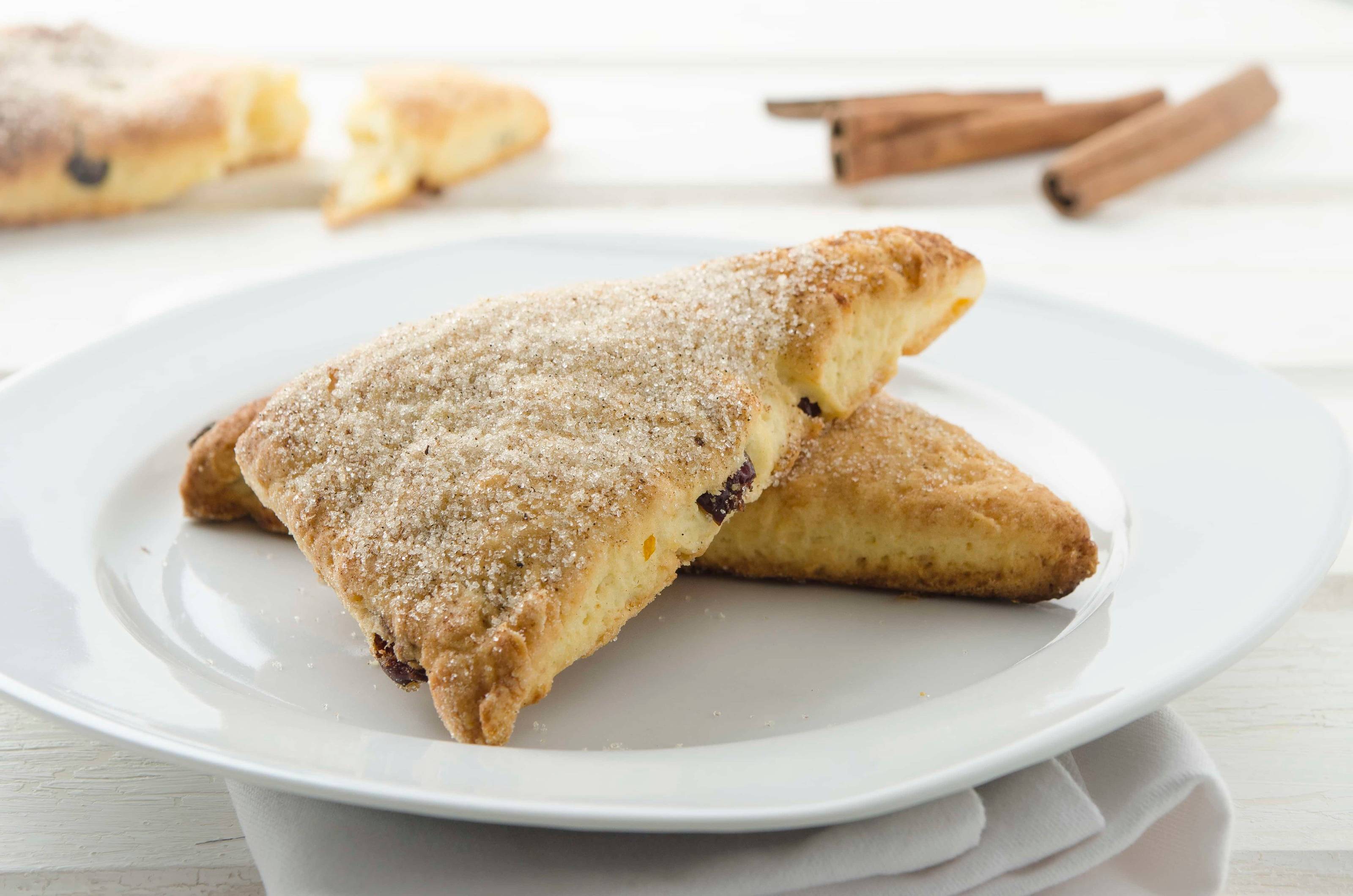 Buttermilch-Scones mit Cranberries