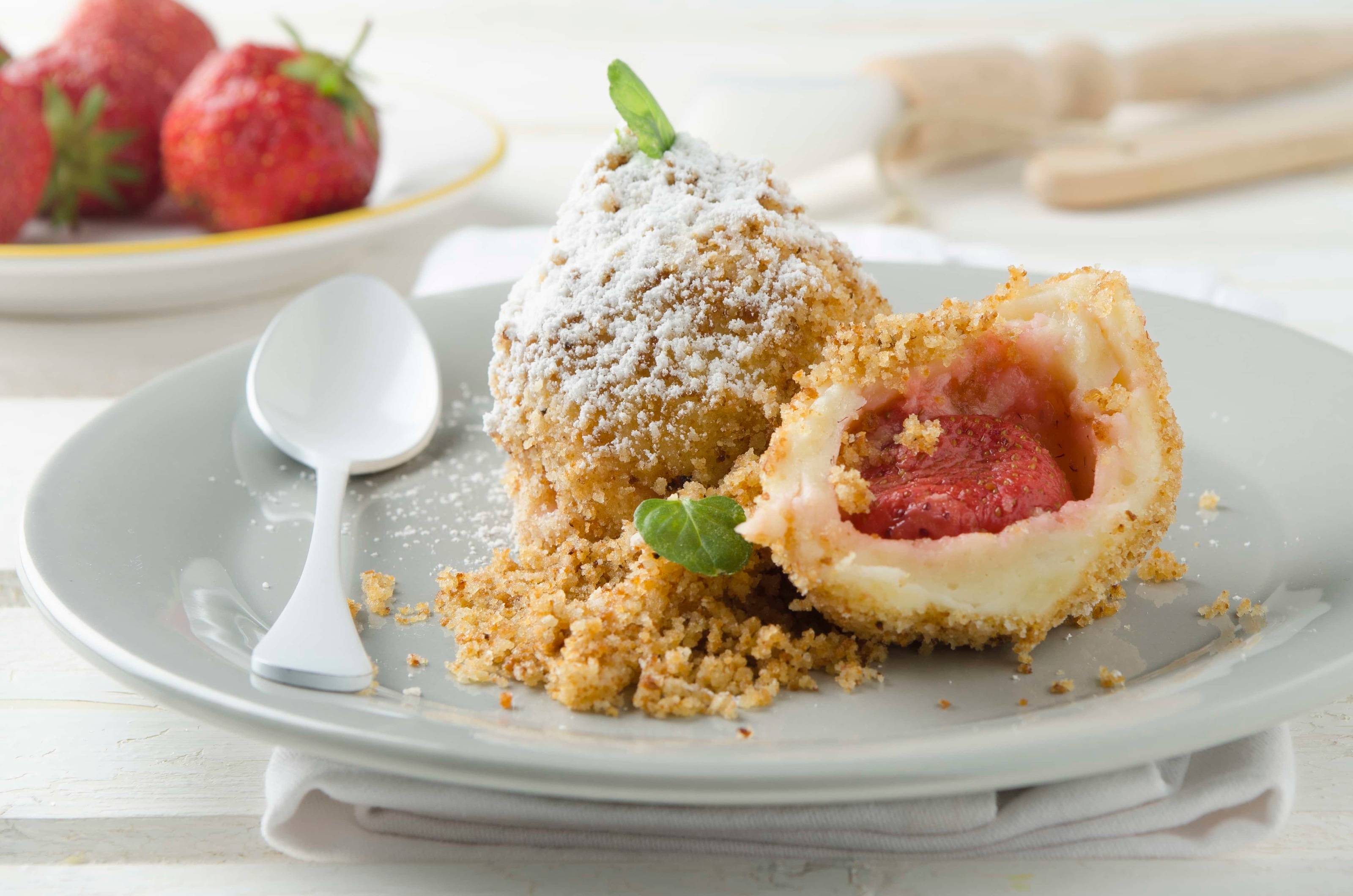 Erdbeerknödel Rezept