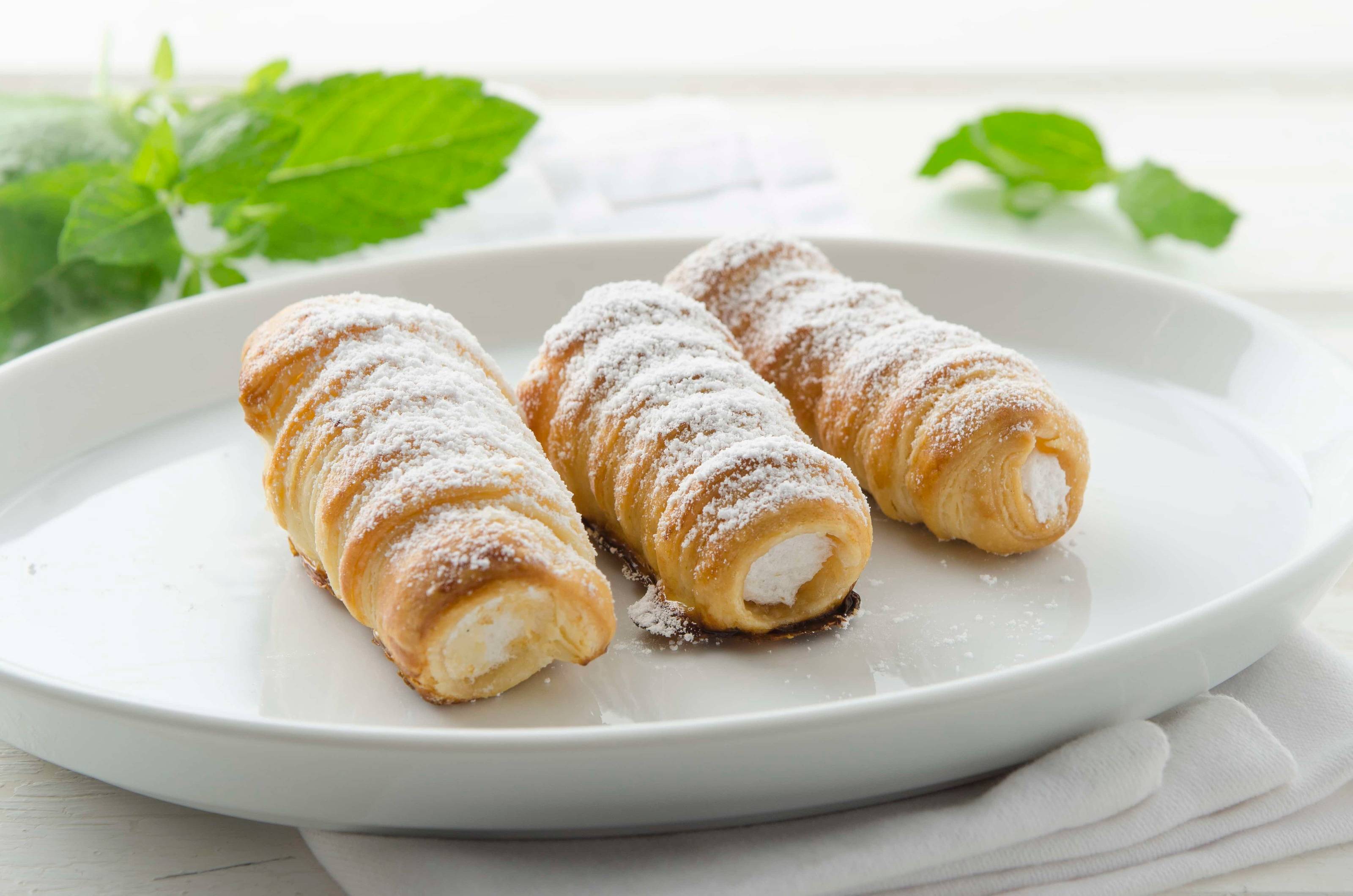 Mini-Schaumrollen Rezept