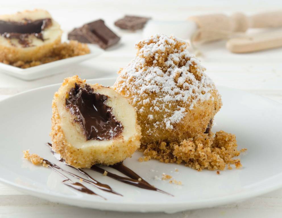 Schokoknödel Schokoknödel