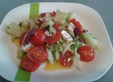 Sommerlicher Feta-Melonen-Salat Sommerlicher Feta-Melonen-Salat