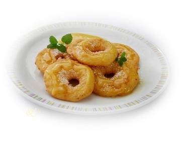 Gebackene Apfelschnitten 5490 Gebackene Apfelschnitten 5490