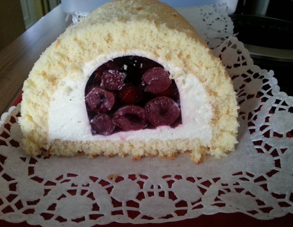 Topfen-Weichsel-Terrine Topfen-Weichsel-Terrine