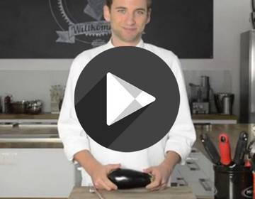 Video - So wird die Melanzanischale weich