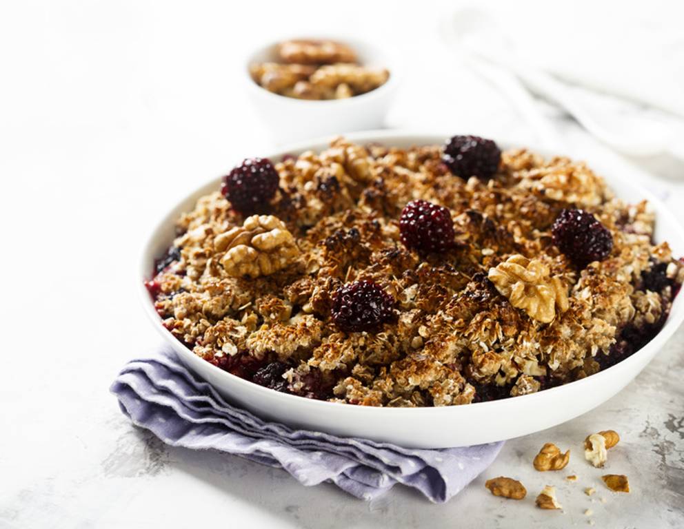 Brombeercrumble Brombeercrumble