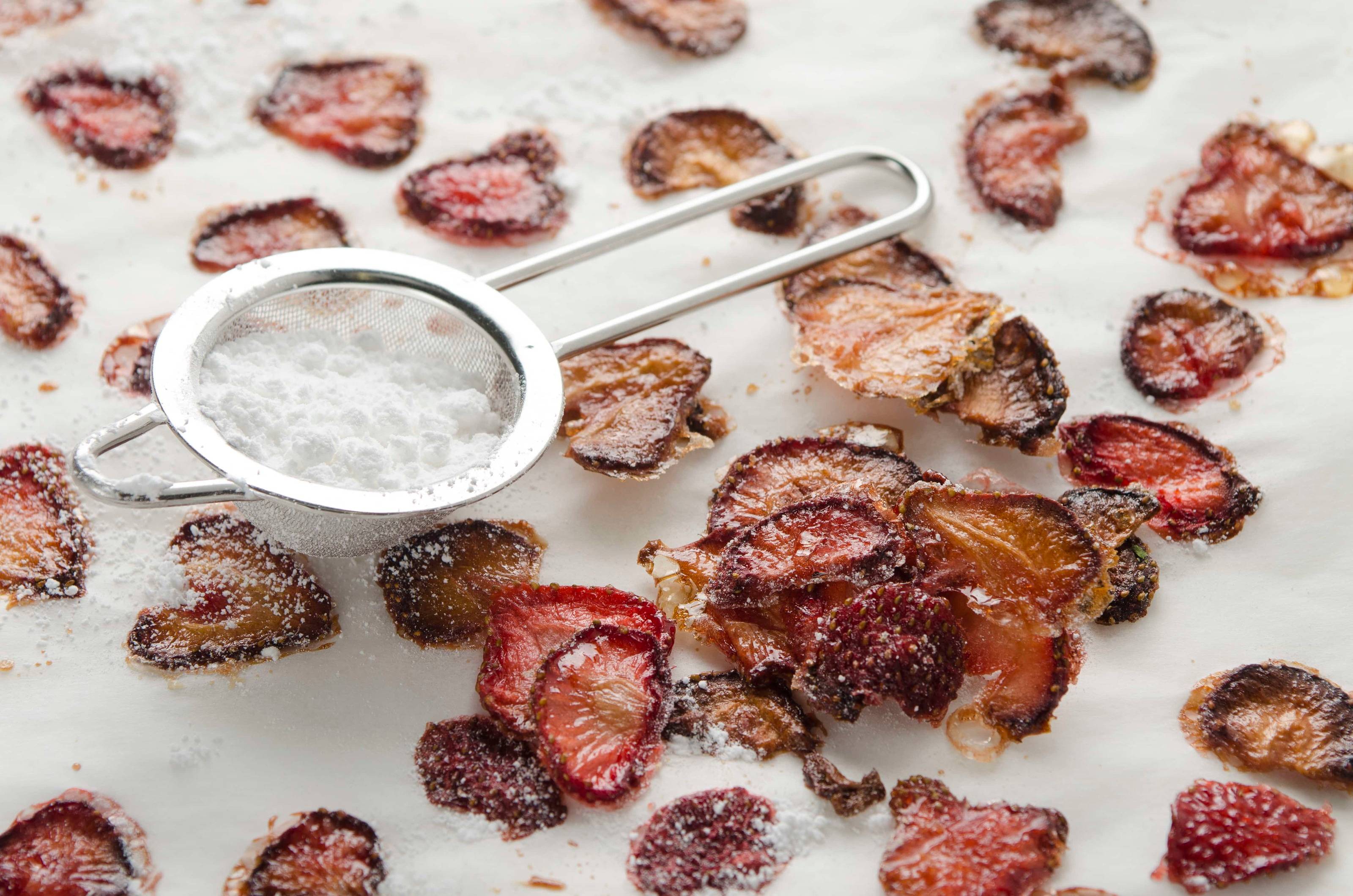 Erdbeerchips Rezept