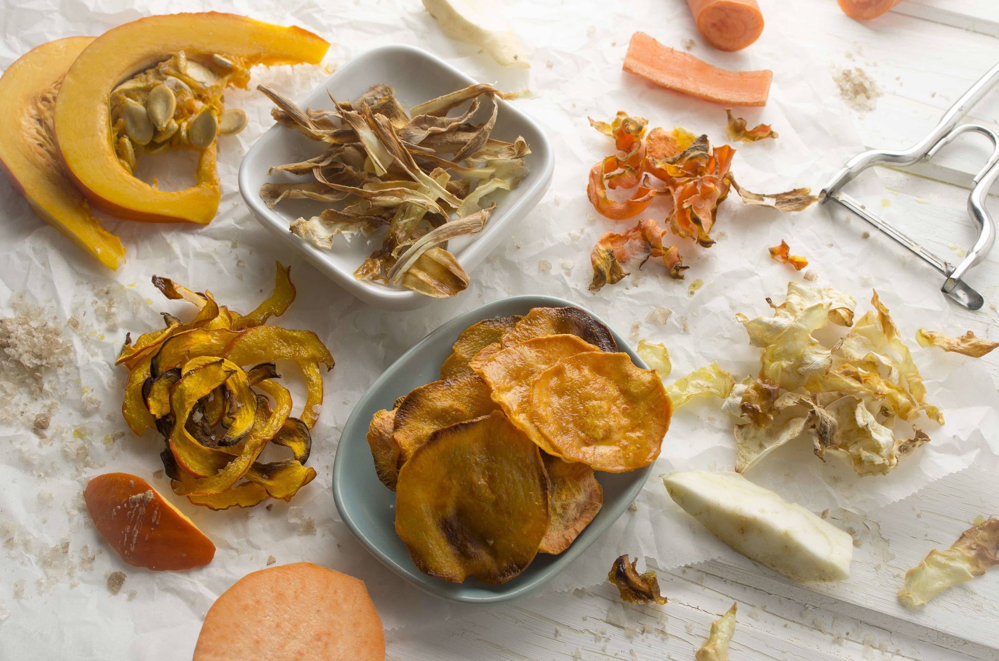 Gemüsechips aus dem Backrohr Rezept