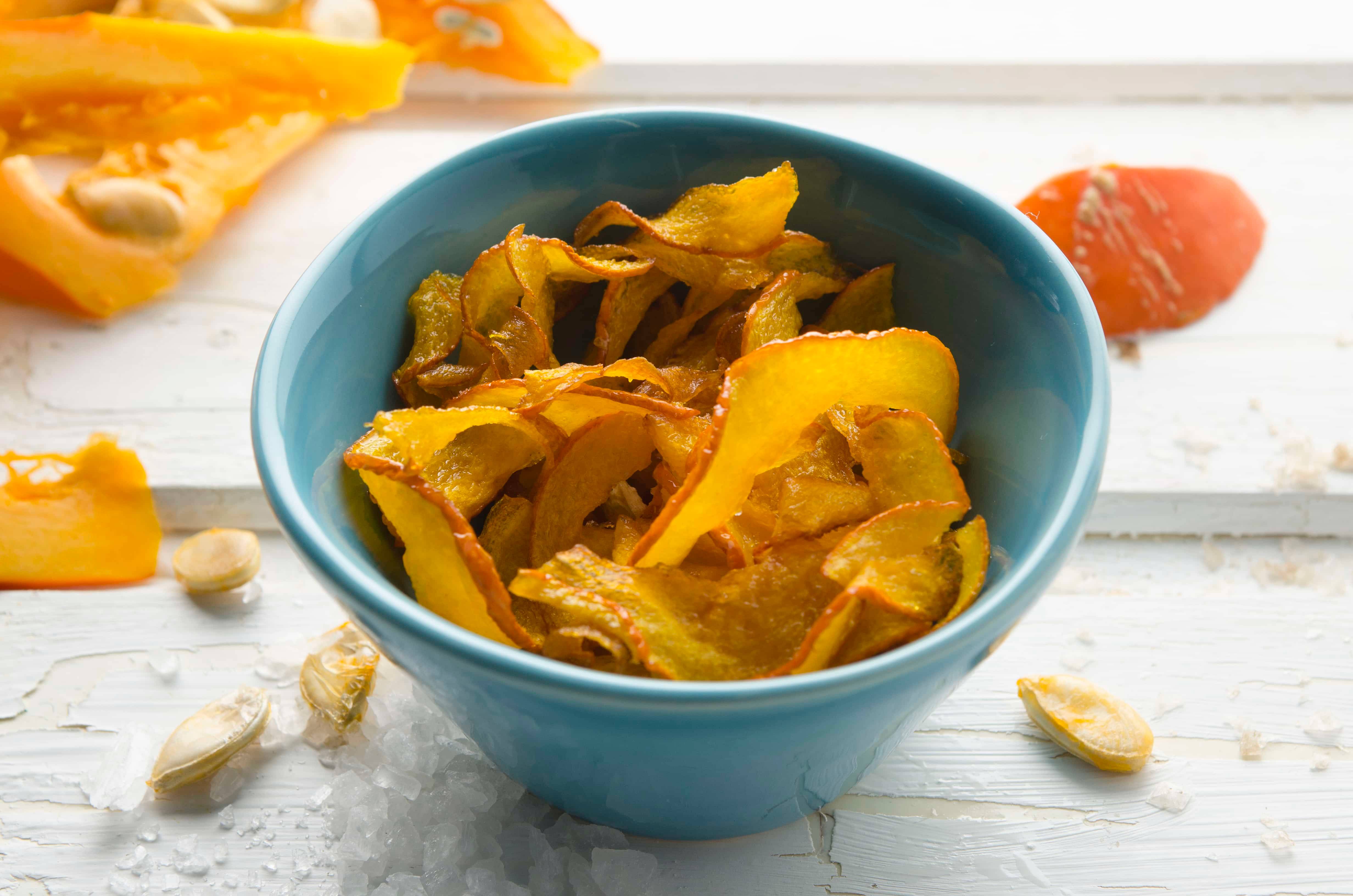 Kürbischips Rezept