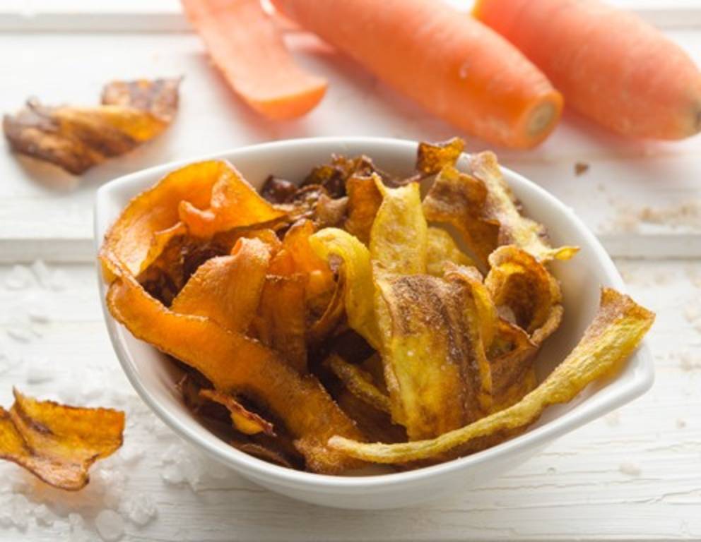Karottenchips Karottenchips