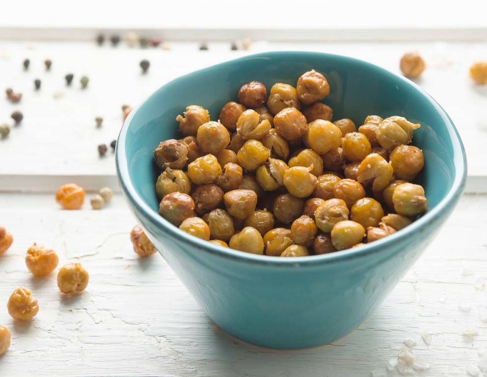 Knusprige Kichererbsen Knusprige Kichererbsen